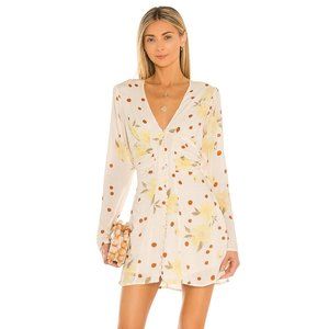 Free People Date Night Print Mini Dress NWT
